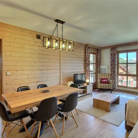 דירה Arc 1950, 2 6 Pers, Vue Montblanc, Sauna, Hammam, Jacuzzi, Piscine Interieure Et Exterieure