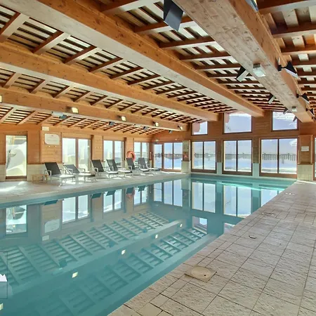 Arc 1950, 2 6 Pers, Vue Montblanc, Sauna, Hammam, Jacuzzi, Piscine Interieure Et Exterieure דירה Les Arcs (Savoie)